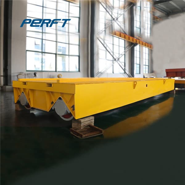 Industrial Transfer Trolley For Aluminium Factory 400 Ton